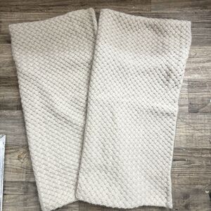 Madison Park set of 2 cableknit   light gray pillow Sham Covers 26 x 26
